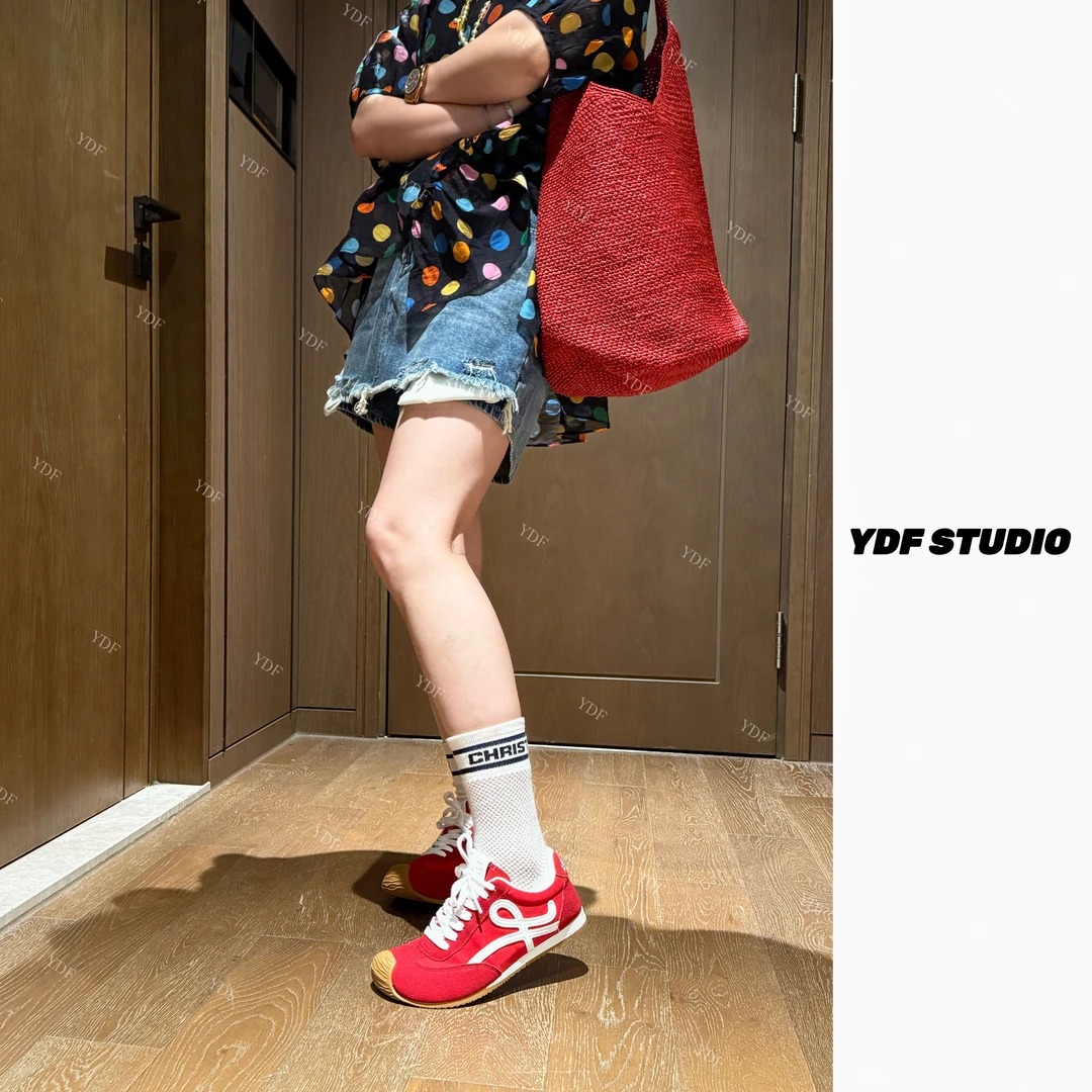 YDFSTUDIO小众【率性女王】欧货高品重工破边设计感时尚牛仔短裤