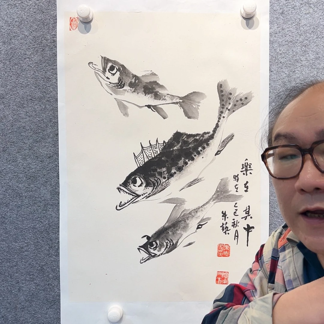 国画纯手绘系列画心