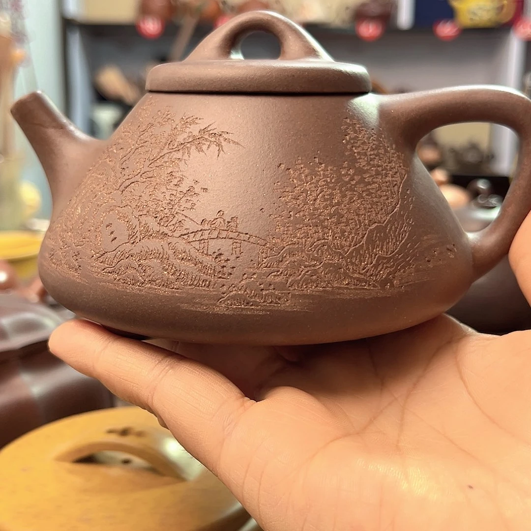 茶壶紫砂全手工制作