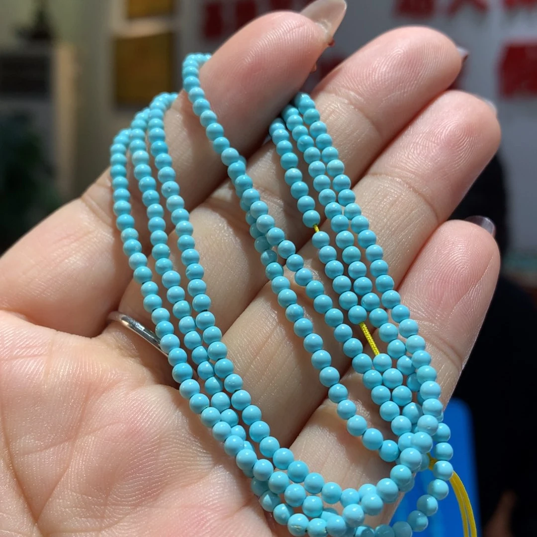 未镶嵌绿松石长链