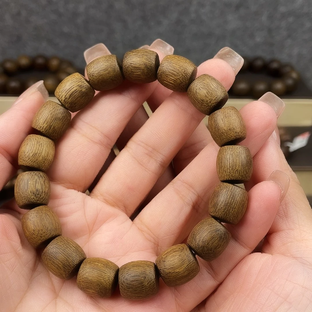 手串沉香越南芽庄富森红土古董老料1.2