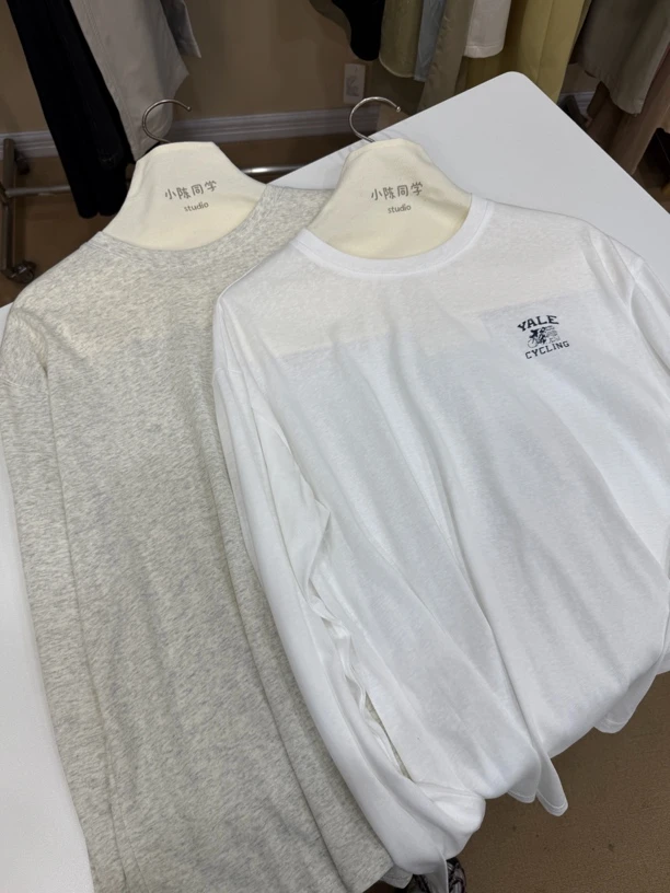 2a3慵懒感雪花棉长袖81610（透薄款）