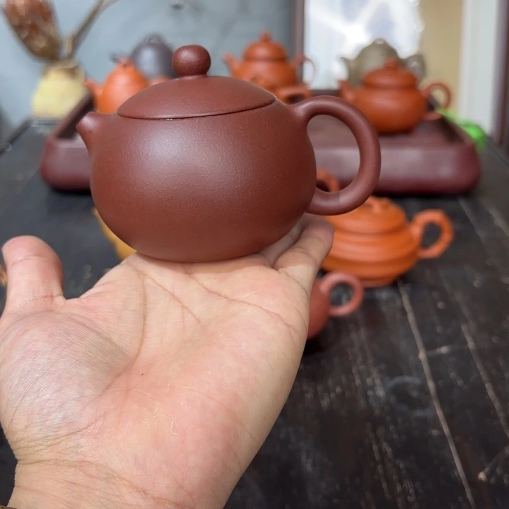 茶壶紫砂西施180毫升中槽清