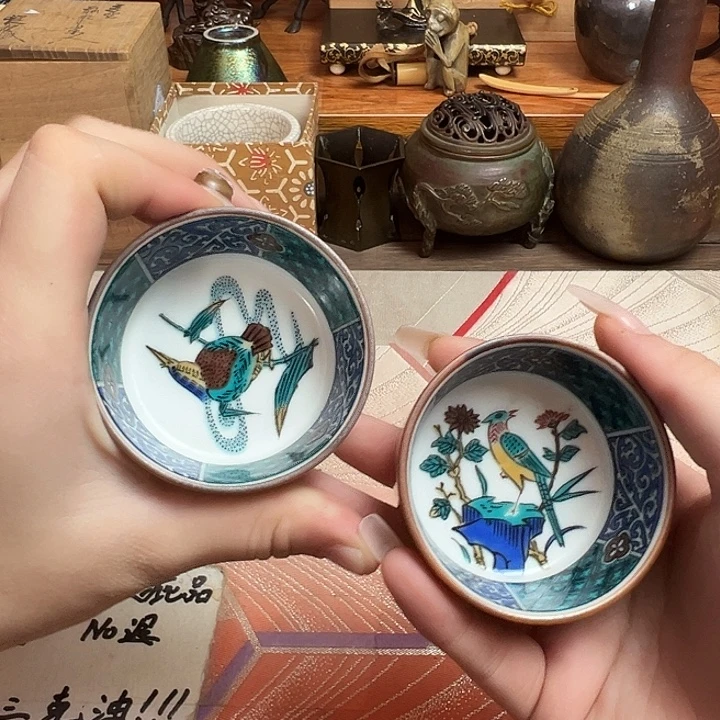 精美小瓷器茶摆件孤品