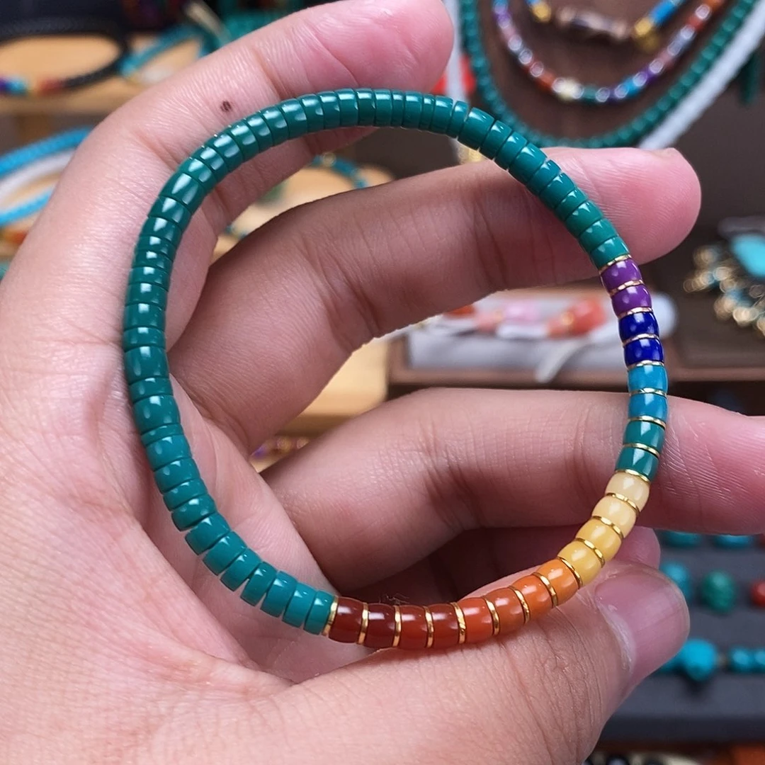 绿松石珠宝奇石未镶嵌