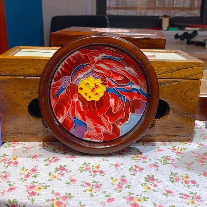 一体款瓷板画艺术作品