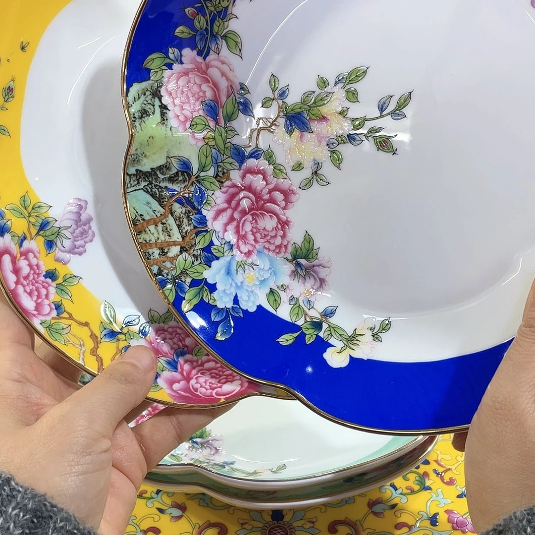 珐琅景德镇陶瓷瓷碗