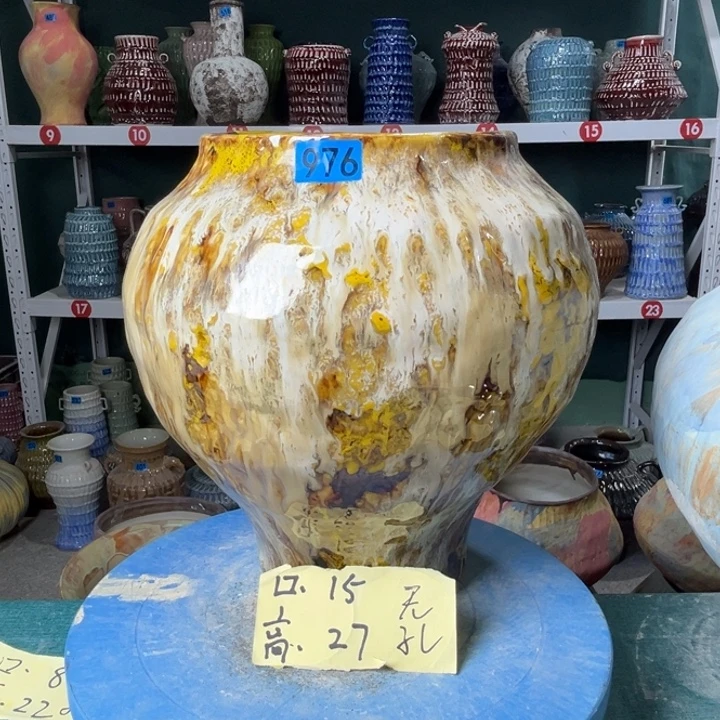 景德镇陶瓷花盆花器976