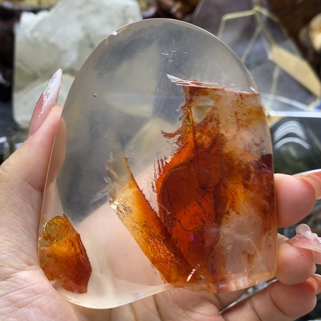 云***海未镶嵌珠宝半成品水晶