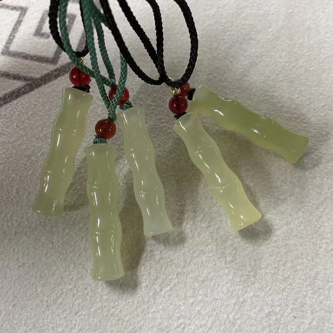 【鲍总福利】纯天然玉石未镶嵌多样性发其一玉竹节(微瑕)  211