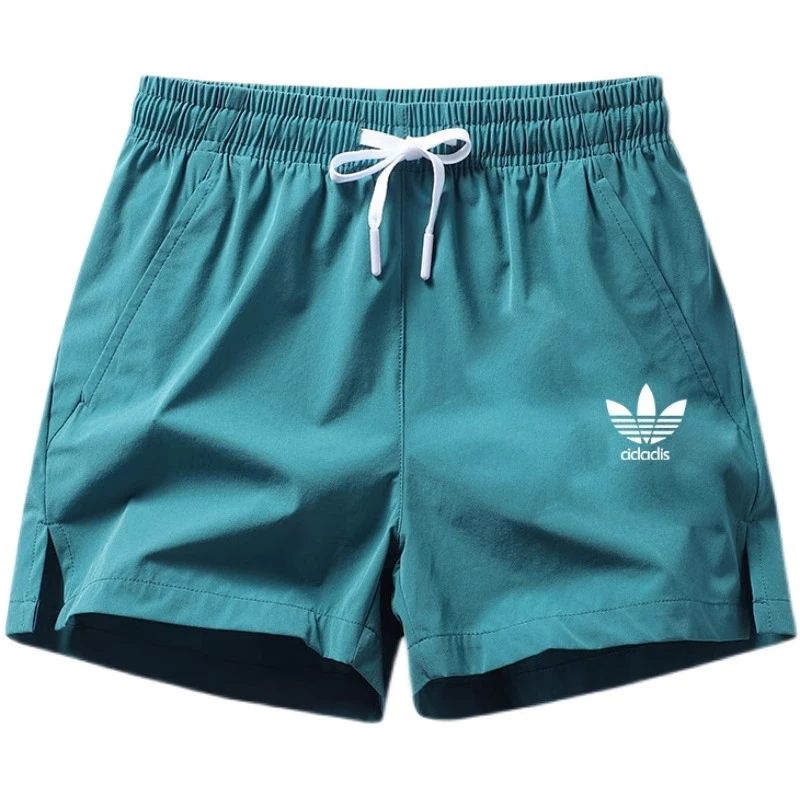 AD三叶草短裤运动短裤男士休闲运动裤五分裤户外马拉松跑步三分裤