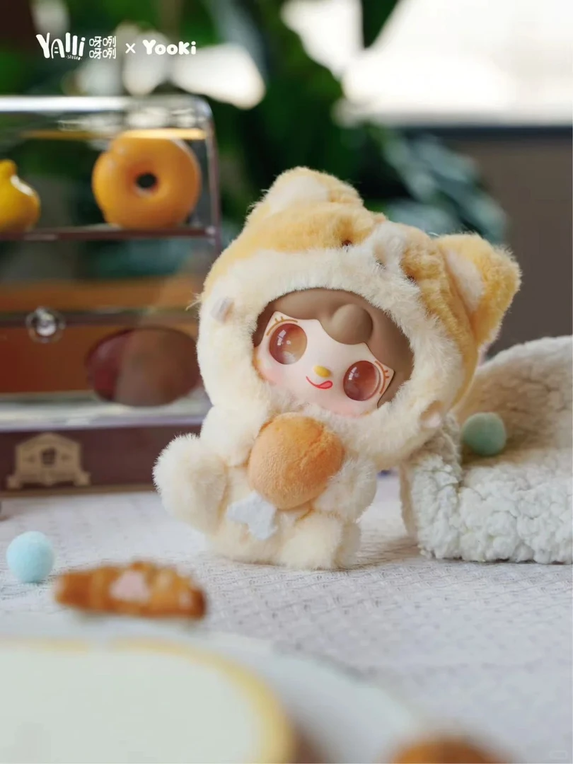 【福利价链接】氧氧十代Yook美食店系列盲盒L毛绒潮玩盲盒