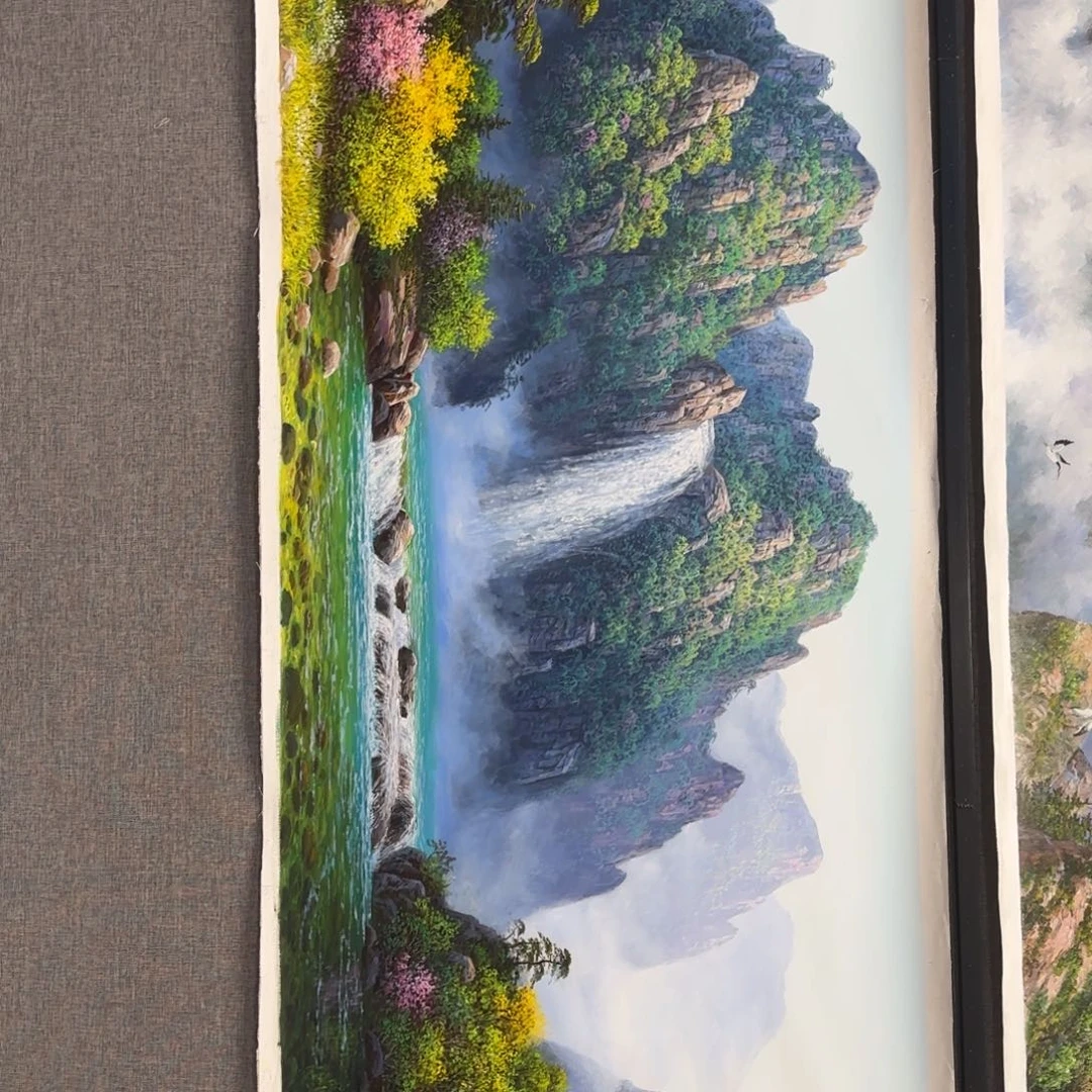 油画加油加油努力加油加油