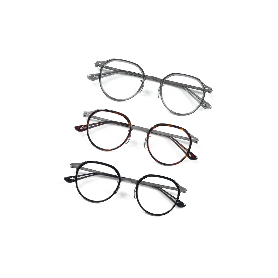 MULNAT OPTICAL目奈CS款皇冠形金属板材眼镜国潮原创近视眼镜男女