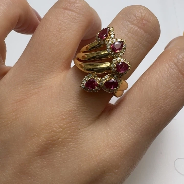 红宝石戒指未镶嵌