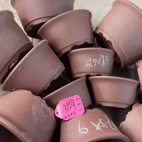 紫砂花盆100-12。100-12