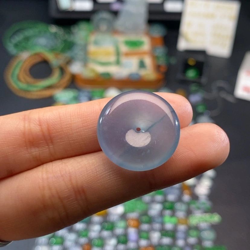 【闪购商品】翡翠挂件未镶嵌扣子