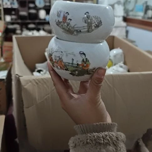 库存微瑕三娘教子两个口失园