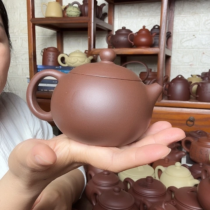 茶壶紫砂西施260cc半手工
