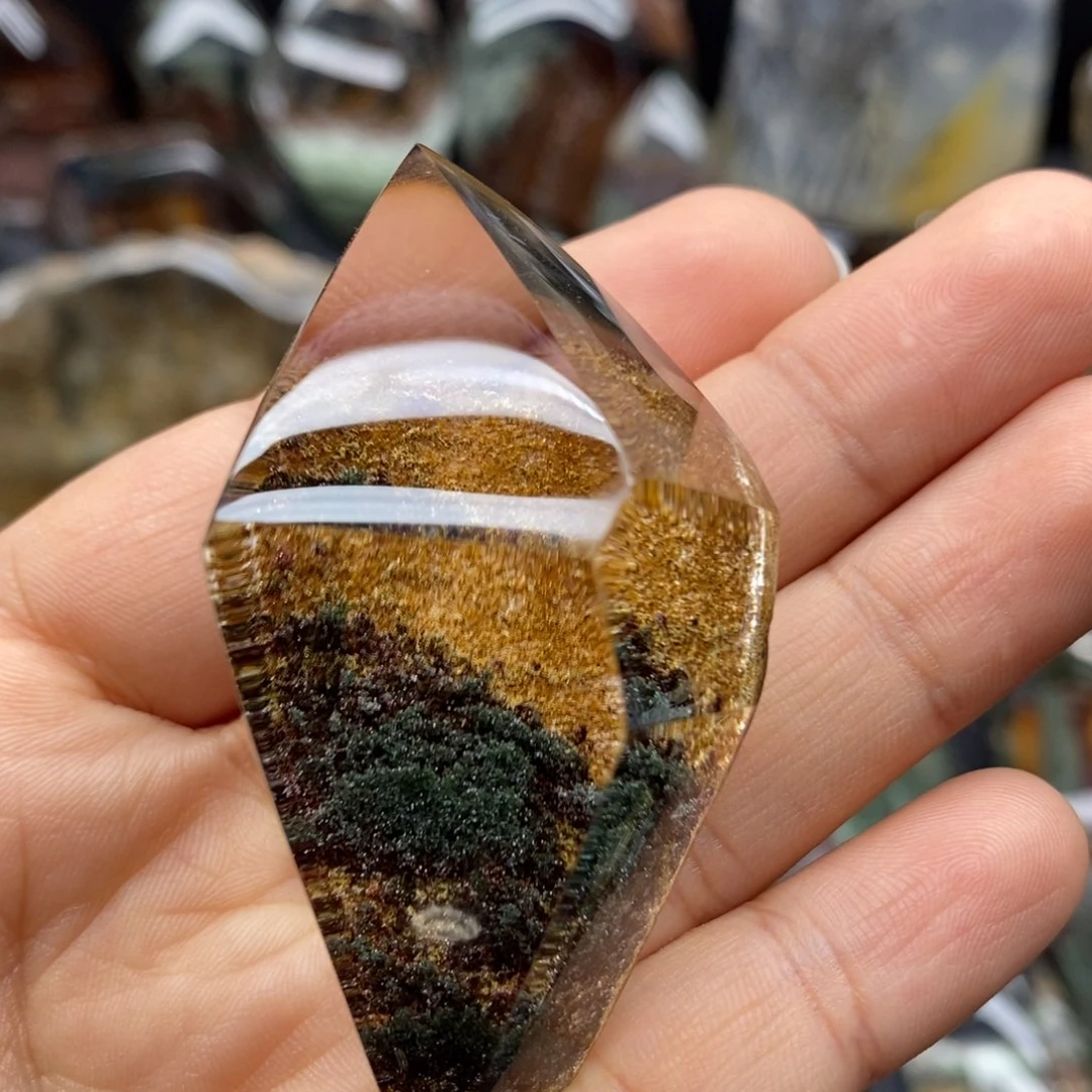 水晶珠宝半成品未镶嵌