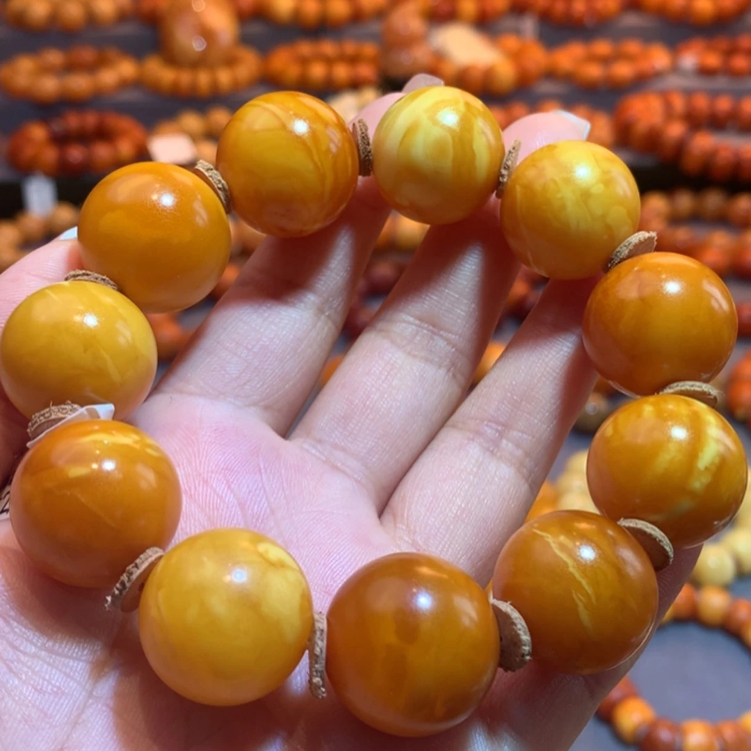 【闪购商品】未镶嵌蜜蜡手串蜜蜡手串