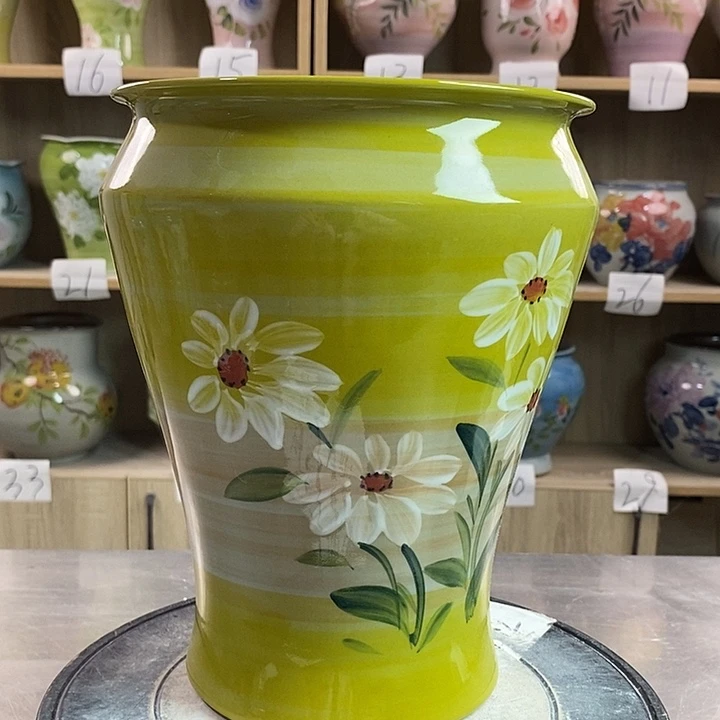 瓷片22xc景德镇陶瓷花盆