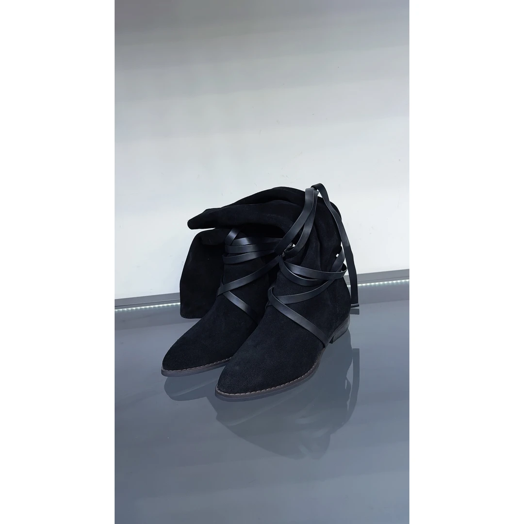 品牌原单牛反绒靴子【】【清仓】【D4】——396