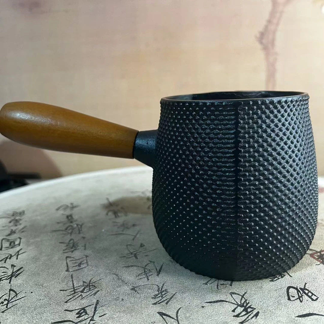 {小丁罐罐壶}侧把壶铸铁壶烧水壶无涂层茶壶