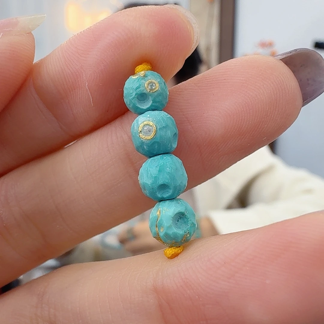 绿松石未镶嵌珠宝半成品