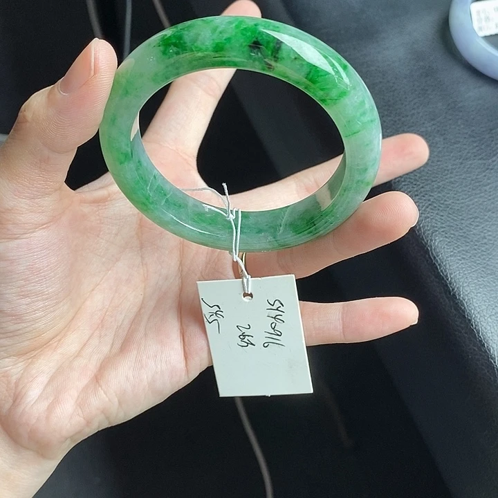 未镶嵌手镯翡翠54➕圈口
