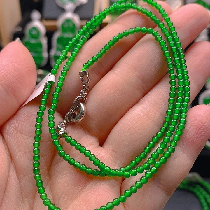 翡翠未镶嵌颈饰6555899