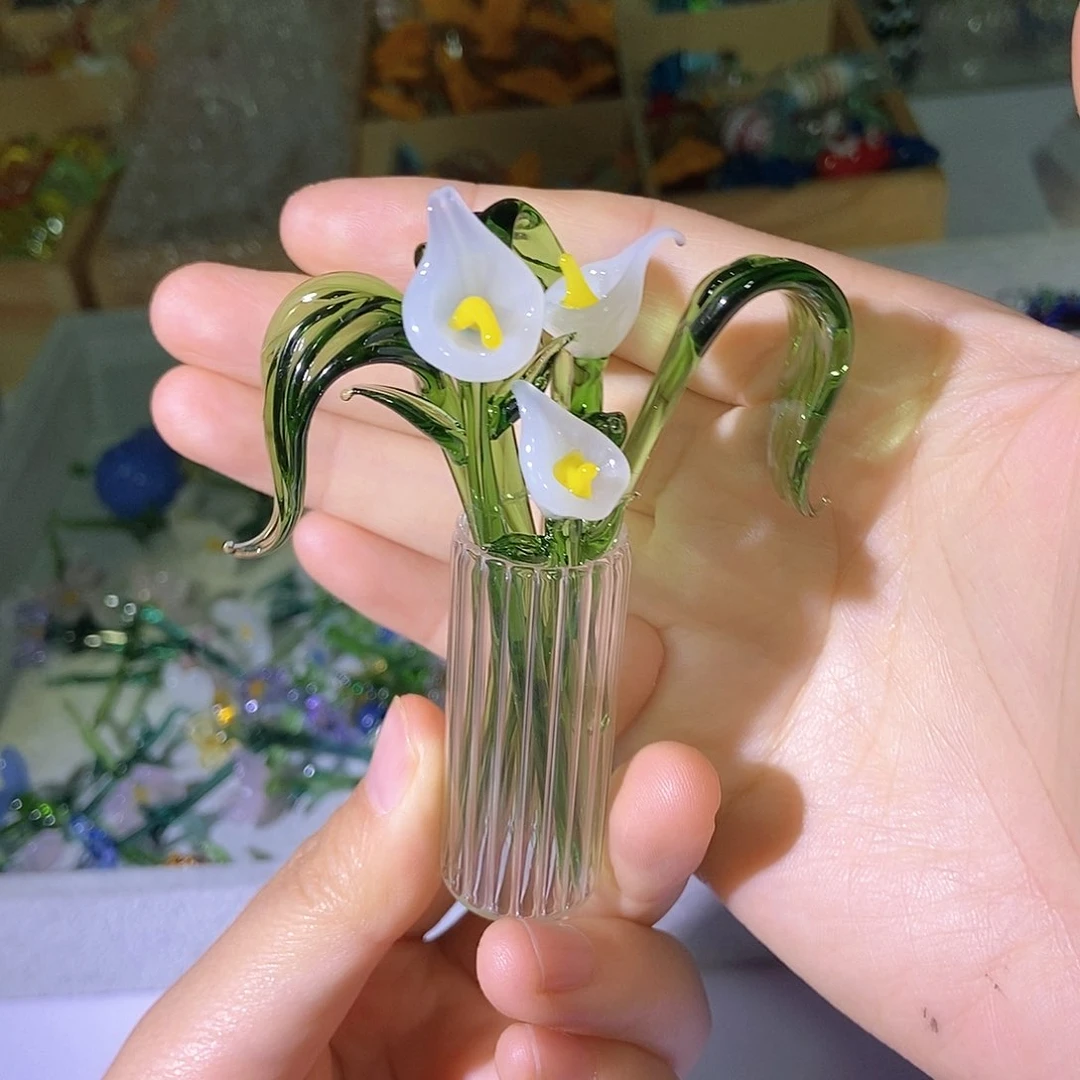 琉璃手工艺品马蹄莲