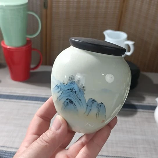 陶瓷盖碗茶杯茶叶罐主人杯