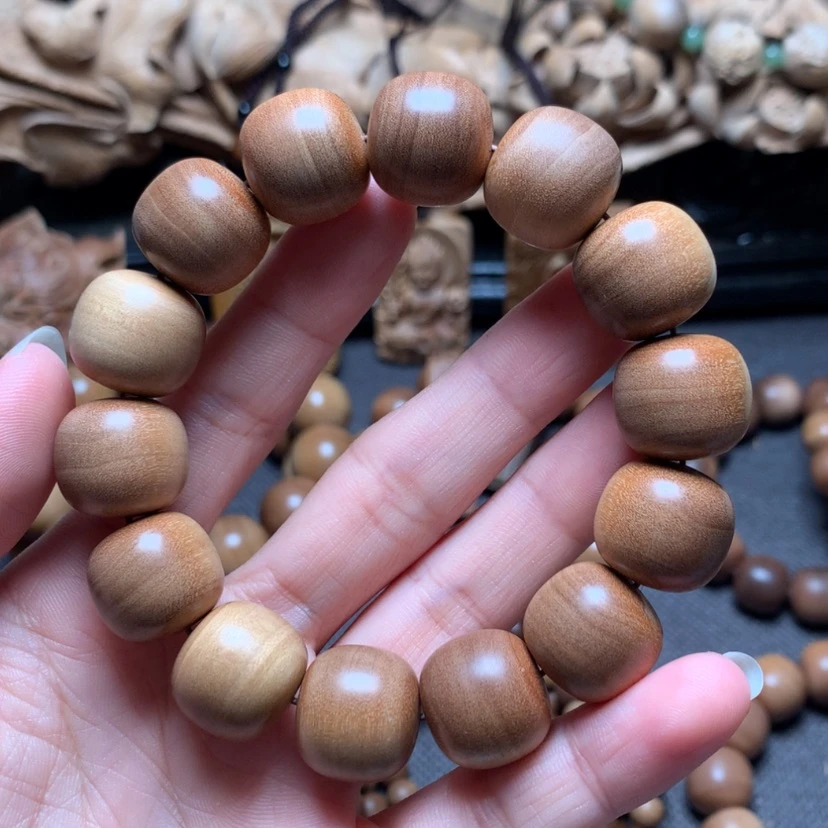 【闪购商品】檀香木手串/手链15*16横纹