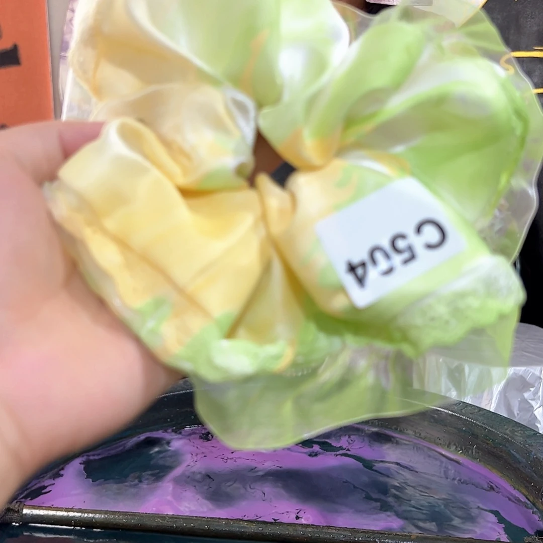 炽**星504大蕾丝发圈手作