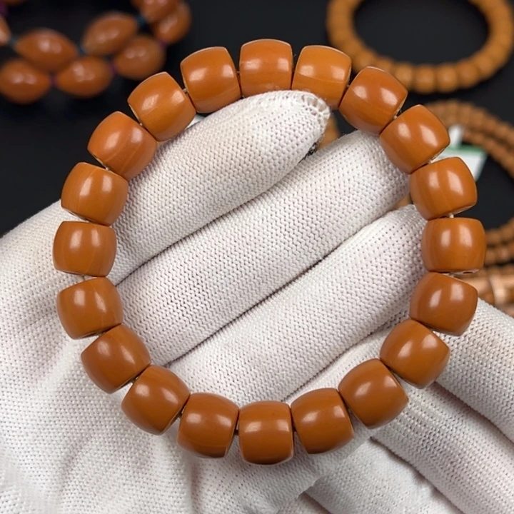 麻***锅手串/手链橄榄核橄榄核中段单圈11mm