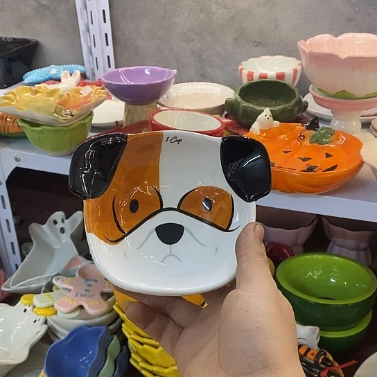 摆件贝*陶瓷微瑕摆件