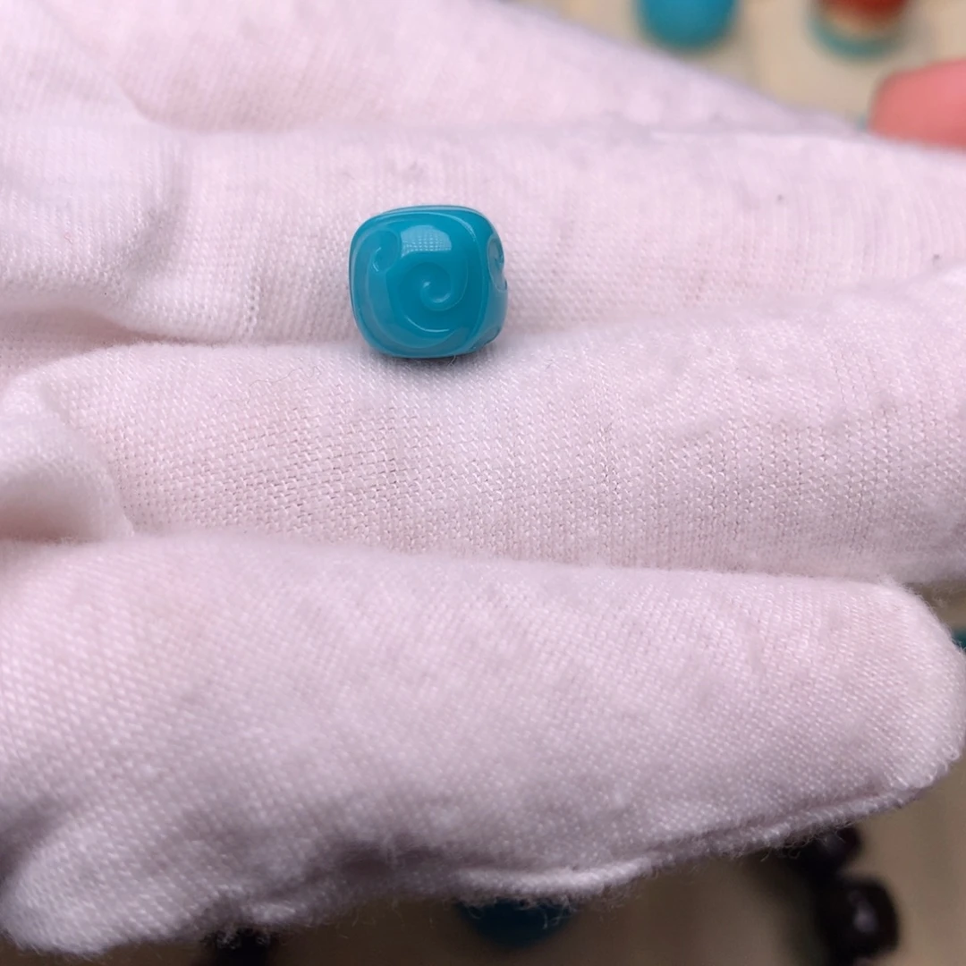 绿松石未镶嵌绿松石博古9.2