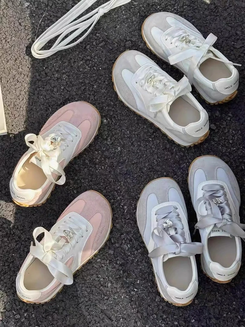 7663春夏少女风透气轻便百搭阿甘鞋休闲运动鞋