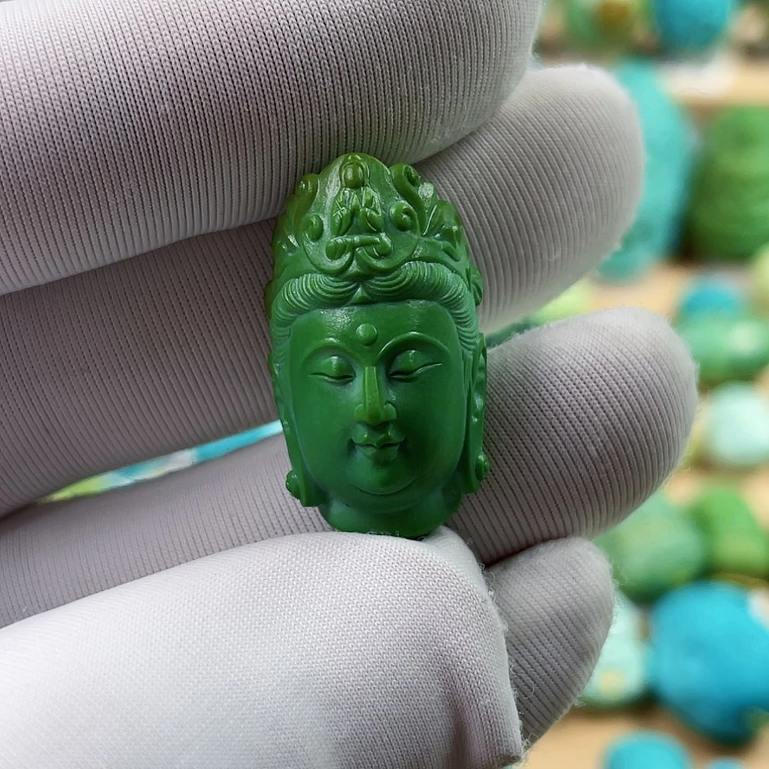 绿松石未镶嵌珠宝奇石