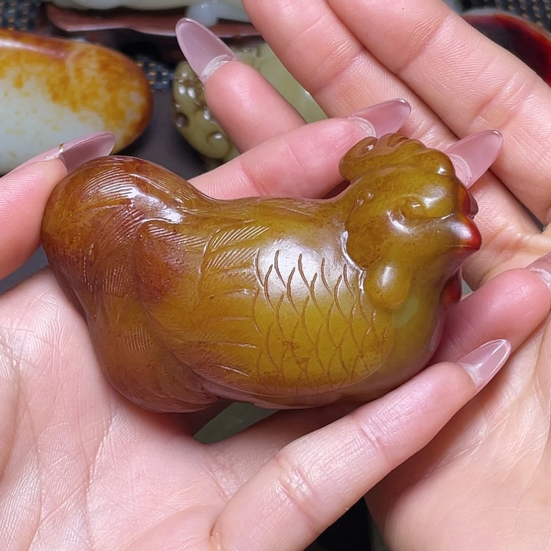 【闪购商品】未镶嵌和田玉挂件自**岁