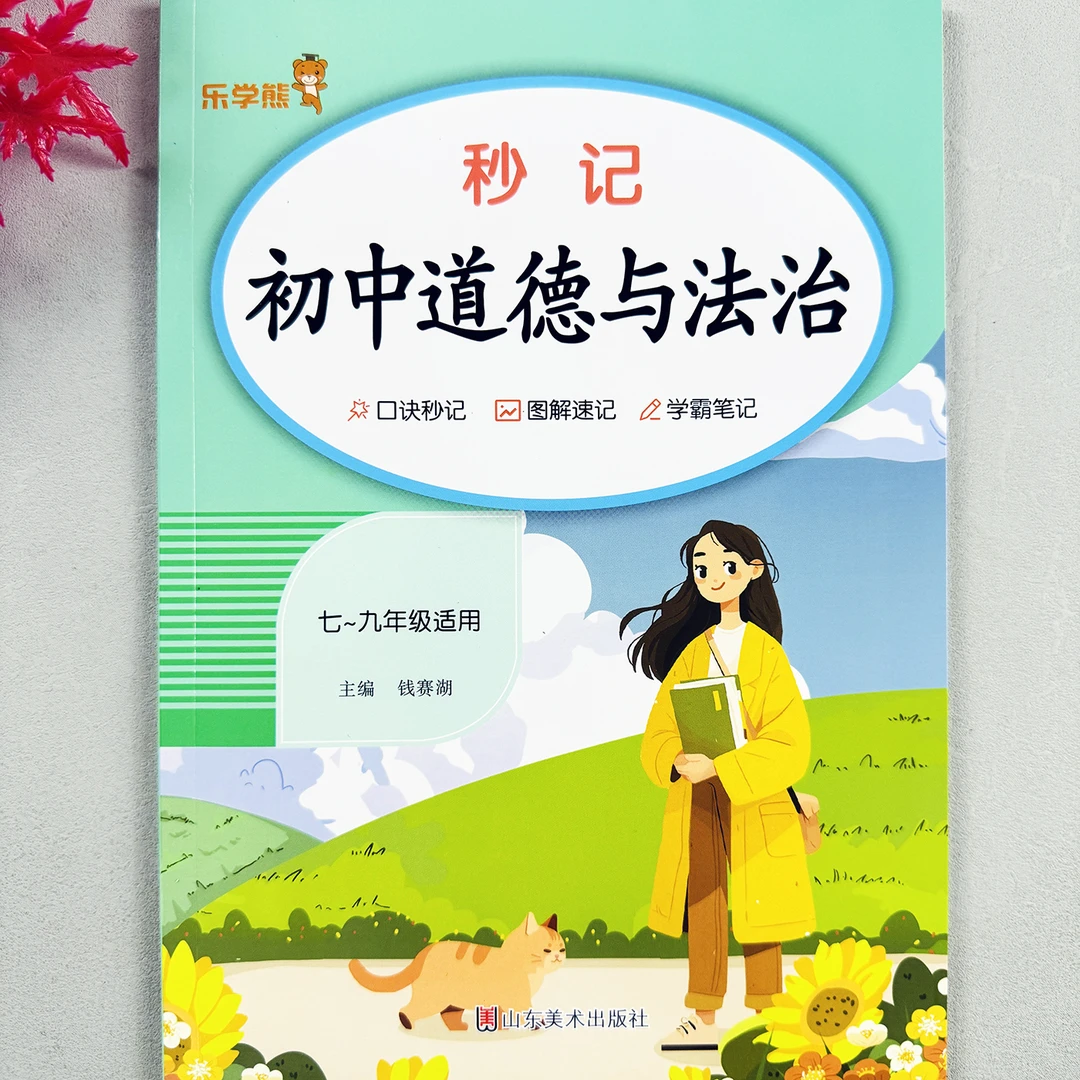 初中政治知识点速记手册七八九年级道法考点总结归纳秒记学霸笔记