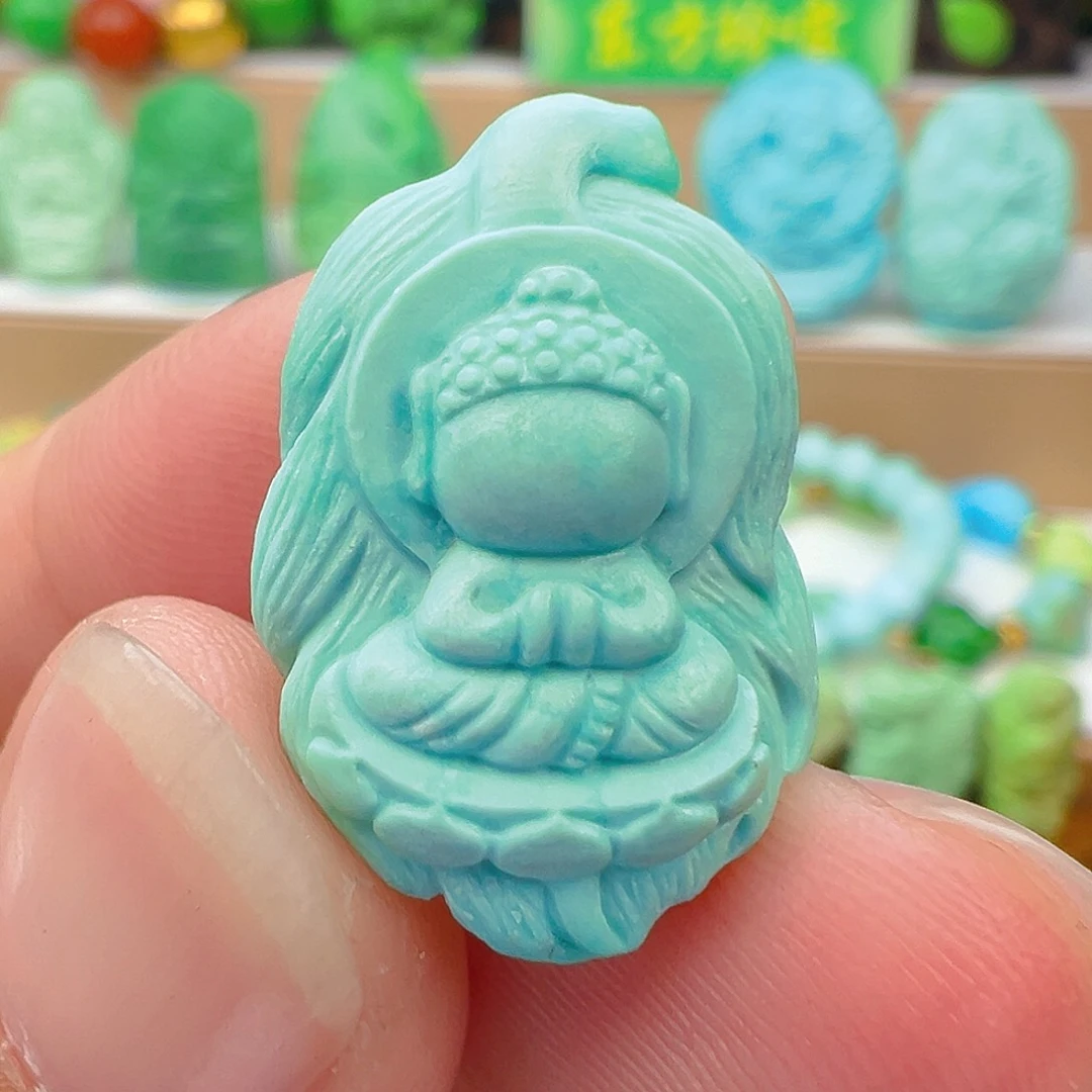 未镶嵌绿松石项链