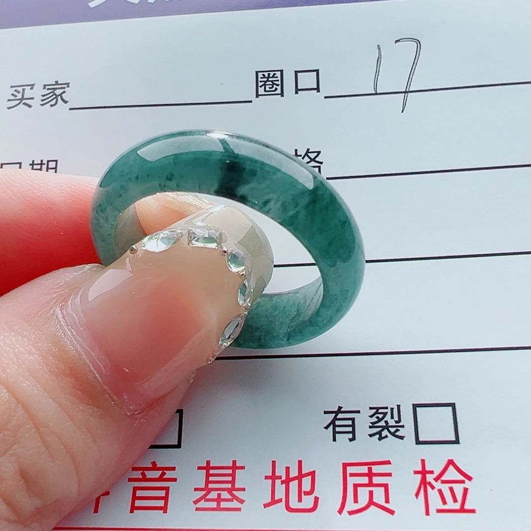 未镶嵌戒指翡翠用****9戒圈