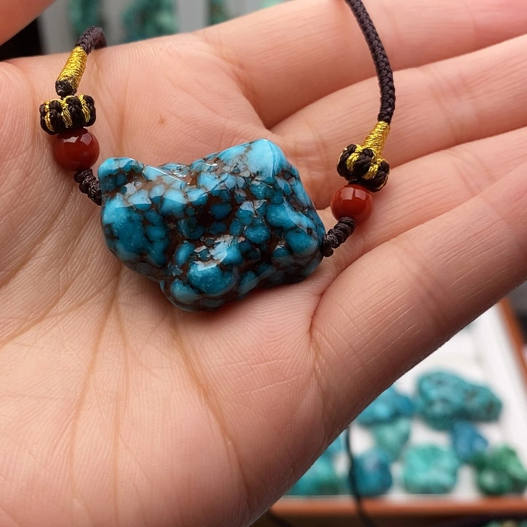 未镶嵌绿松石手链