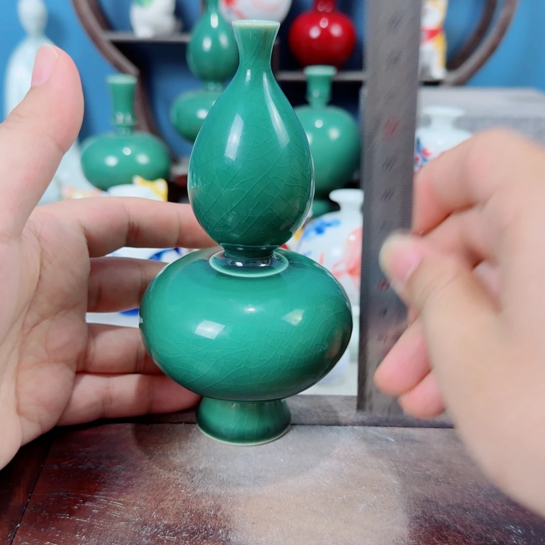 陶瓷手工小花器摆件
