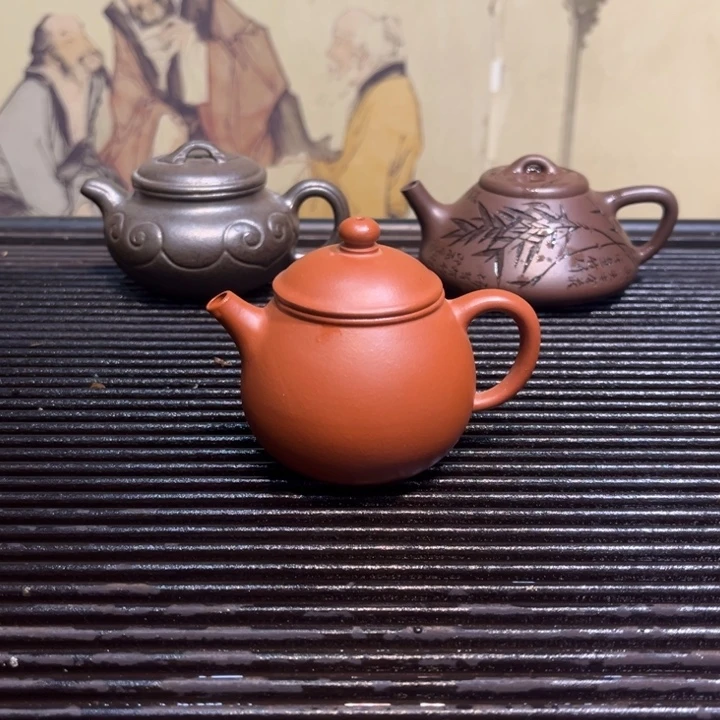 紫砂茶壶小红泥福利品