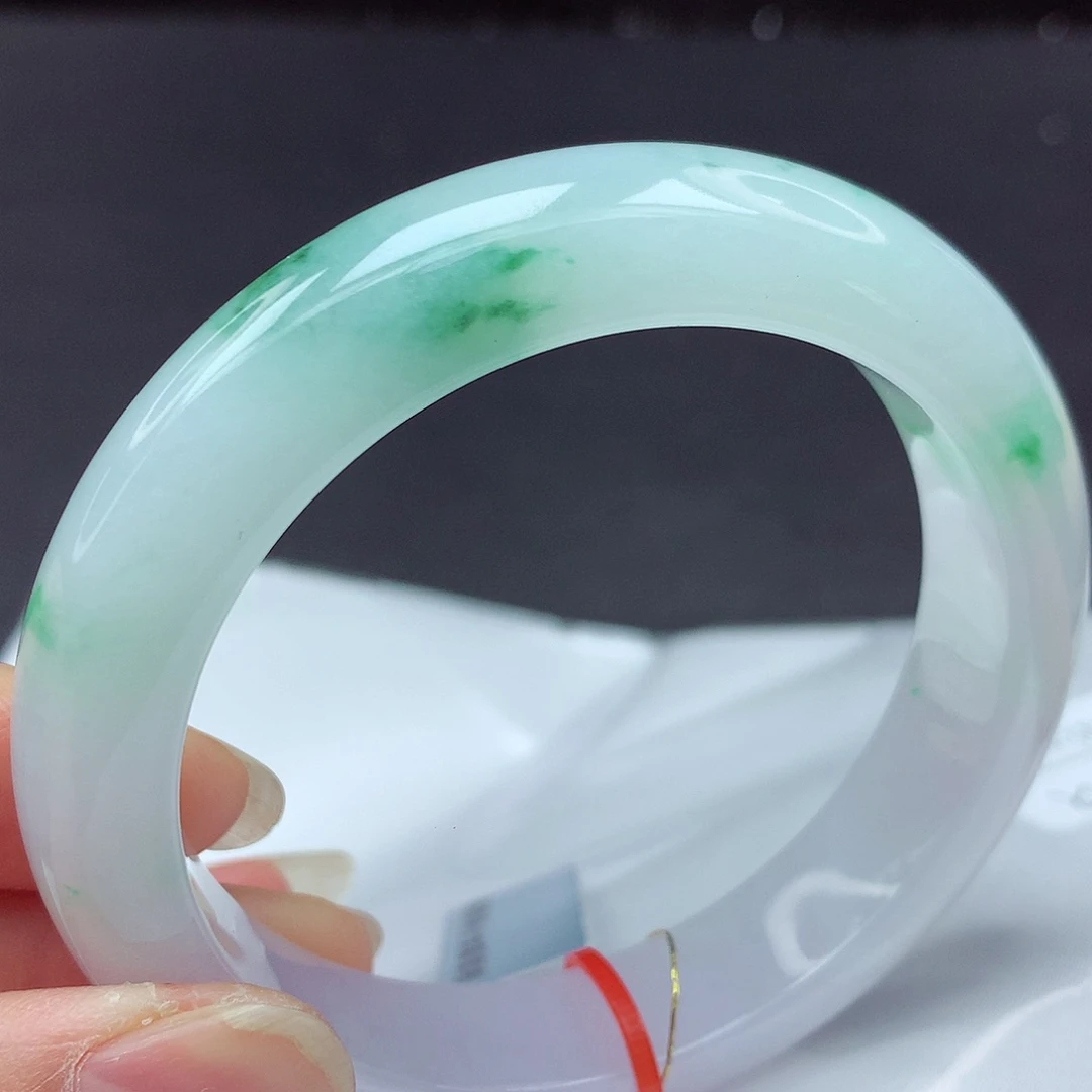 未镶嵌手镯翡翠57圈+034