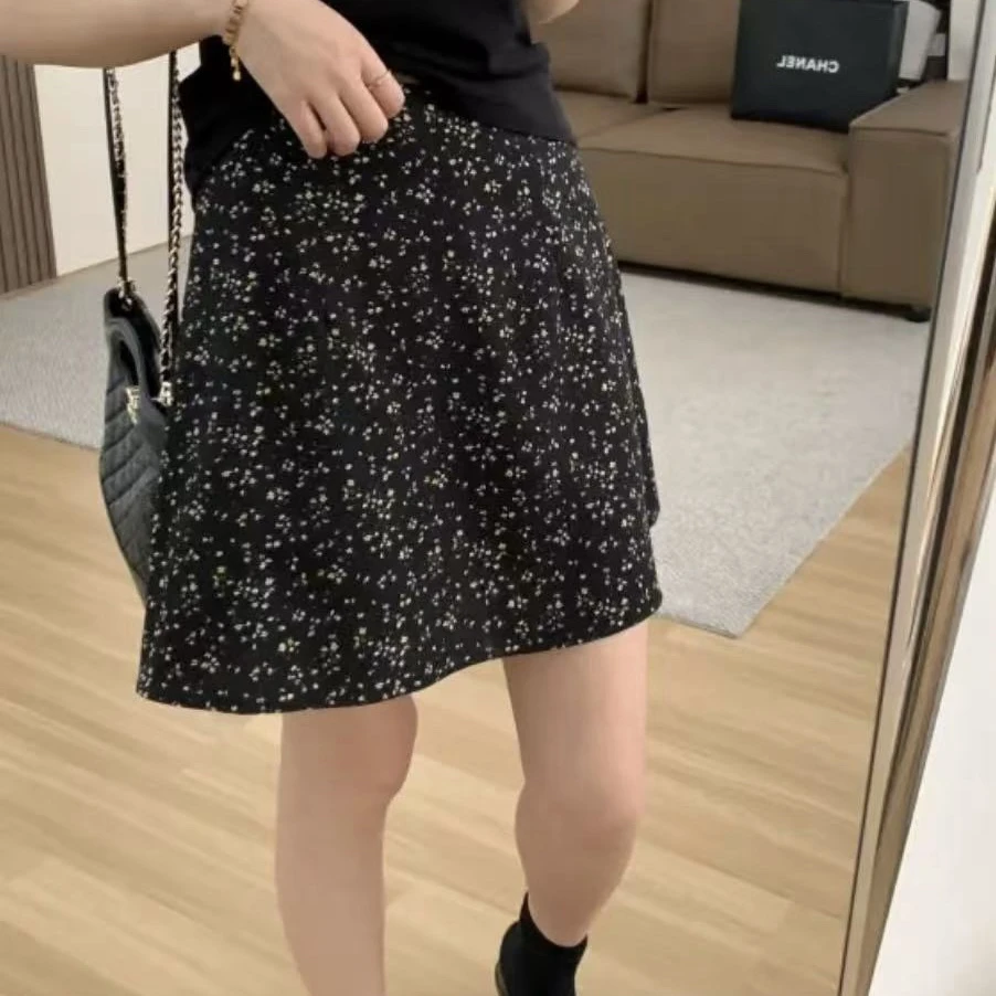 【美琪优选】显瘦防走光碎花短裙 女半裙