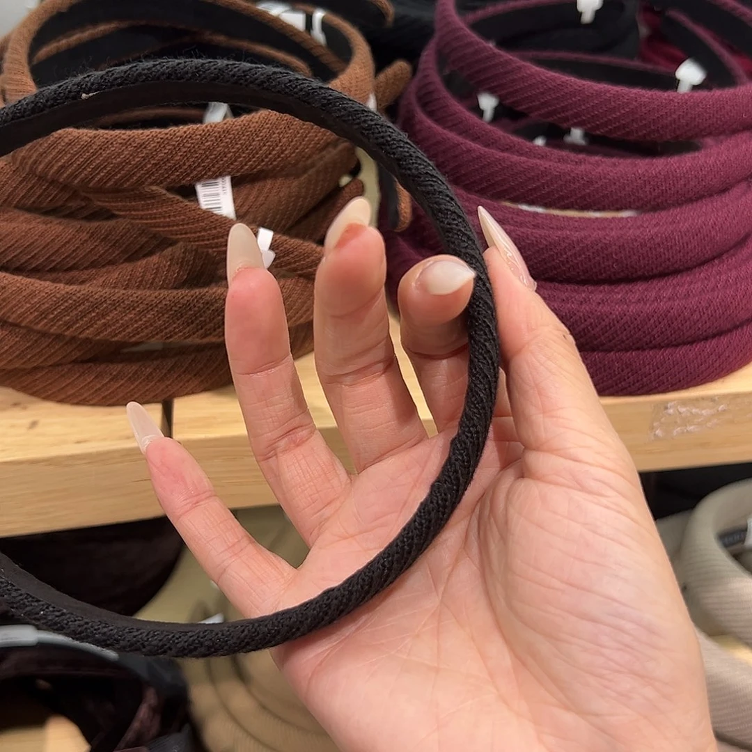 非金属布艺黑色发箍